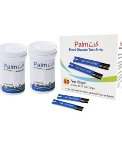 Glucometer Palm Lab Test Strips 50's