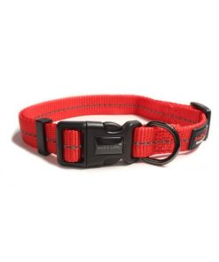 Reflective Supersoft Webbing Collar (Black00) Extra Large