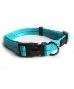Reflective Supersoft Webbing Collar (Pink06) Large
