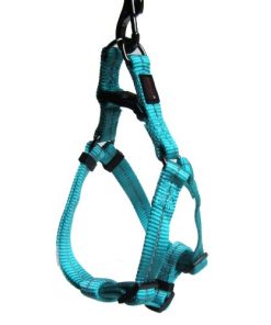 Reflective Supersoft Webbing Step In Harness (Pink06) Small
