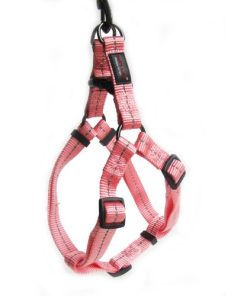 Reflective Supersoft Webbing Step In Harness (Pink06) Extra Large