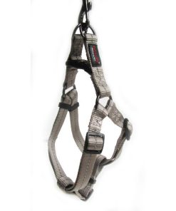 Reflective Supersoft Webbing Step In Harness (Grey11) Small