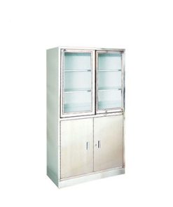 Instrument Cabinet two shelves two metal doors