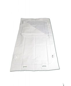 Transparent Straight Zip + Handles 160 Micron - Child