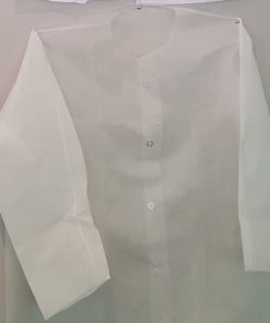 100 percent cotton lab coat