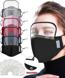 3 Ply Disposable Face Mask Black 50 Pcs