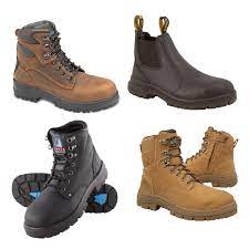 4e wide steel toe work boots