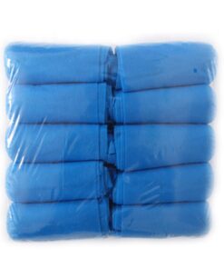 Disposable non woven shoe covers black XX large