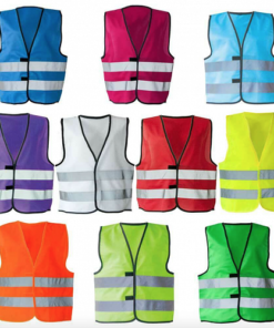 branded reflective vests