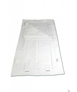 Body bag Hospital Body Bags- Transparent  Straight Zip + Handles 160 Micron