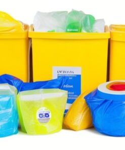 blue hazardous waste liners