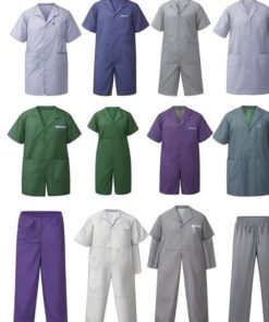 blue reusable Surgical gown