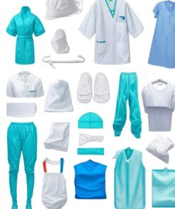 wearing Surgical gown