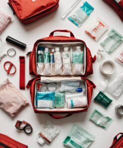 10 items in first aid box