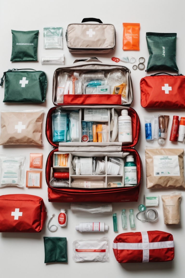 first aid basic life support paramedic bag