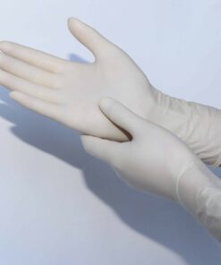 vinyl exam gloves powder free medium