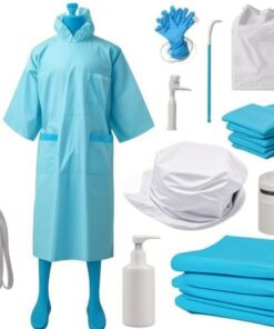 Disposable mop caps blue XX large