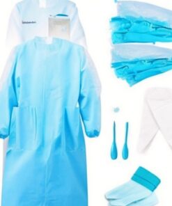 Disposable mop caps blue XXX large