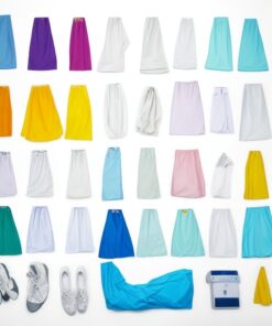 disposable mop caps blue