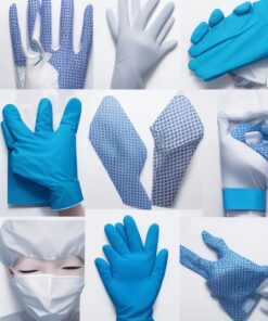 100 black gloves