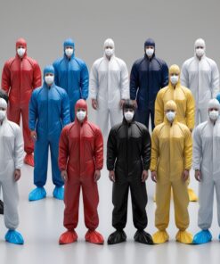Disposable Coveralls Red Large