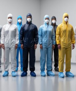 Disposable Coveralls Black Medium