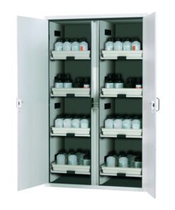 Hazardous Material Safety Cabinet - Acid and Alkali - SL-Line - Upright Double Door - 119.7 x 60.3 x 196.5 cm - IASE30606-1