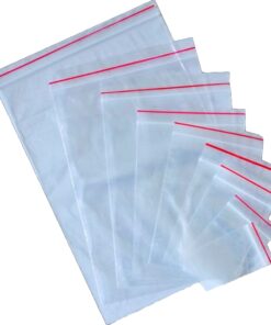 Resealable Plastic Grip Zip Lock Bags - 40 Micron - 15 x 25 cm - Pack of 1000 - 2G_PLMG1525
