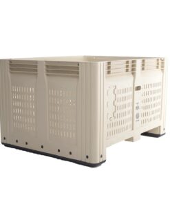 Jumbo Bin 2 Way Entry - Vented - SABS Approved - 803L - Beige - JB2WV