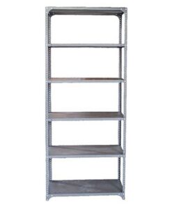 Steel Shelving 6 Shelves - Metal - 221 x 91 x 38 cm - AUC26-grey