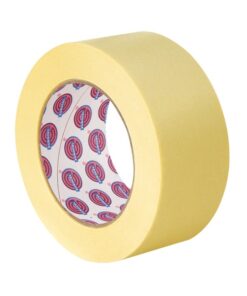 Masking Tape - Automotive - MSK 80 - Yellow - 24mm x 40m - Box of 36 - Pack of 36 - 1000006042