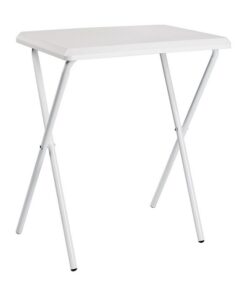 Plastic Folding Table - Contour - White - Pack of 10