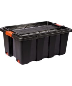 150L Storage Box - Plastic - Pack of 5