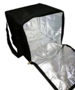 Delivery Food Bag - Pizza Bag - Accommodates 7 Boxes - MK2 Food Bag - SQR4BL