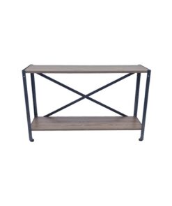 Trendi Shelf - Steel and Wood Shelving - 2 Shelf - 52 x 90 x 35cm