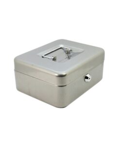 Steel Cash Box - 20 x 16 x 9cm - Colour Options