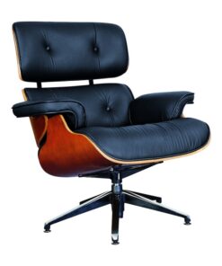 Lounger - Eames - Swivel Base - Pleather - Colour Options