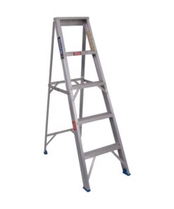 Aluminium Step Ladder - Single Sided - Domestic - 5 Step - 1.3m