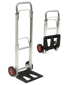 Matlock Folding Sack Truck Trolley - Aluminium - 90kg Capacity - Compact - 109 cm High - Easy Folding