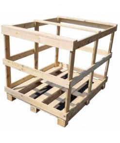 Skeleton Wooden Crate - 4 Way Entry - 120 x 80 x 90cm