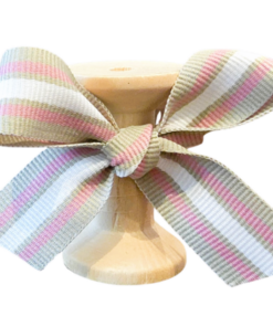 No 157 – Stone Dark Pink Natural Stripe 20mm