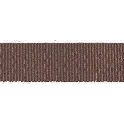 Petersham Ribbon – Solid Brown – 15mm x 20m roll