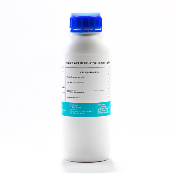 Silica Gel Blue-Pink Beads 3-5MM -500g