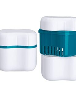 Denture Box – Green with built in drainer