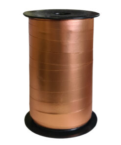 Poly Ribbon – 10mm x 50m rolls (Rose Gold)