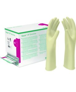 B. Braun Vasco OP Gloves, Size 5.5 OP Sensitive, Latex, Powder Free, Sterile, Pack of 40 Pair