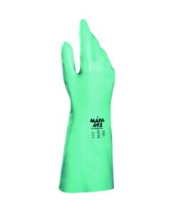 Gloves Ultranitril 493 size 9 - 9.5, nitrile, length 39 cm, pair