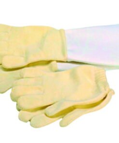 Ganterie Temperature Protective Glove Nomex, Temperature Resistant to 250°C, without Closure, Knitted Normal Gloves, Size 7-8 (Per Pair)