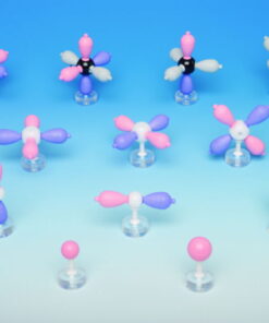 Spiring Enterprises Limited Molecular Model Set Introductory Set 48 Atoms 62 Links
