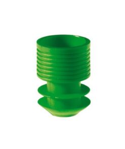 Ratiolab Stoppers 16–17 mm, Green, Pack of 1000